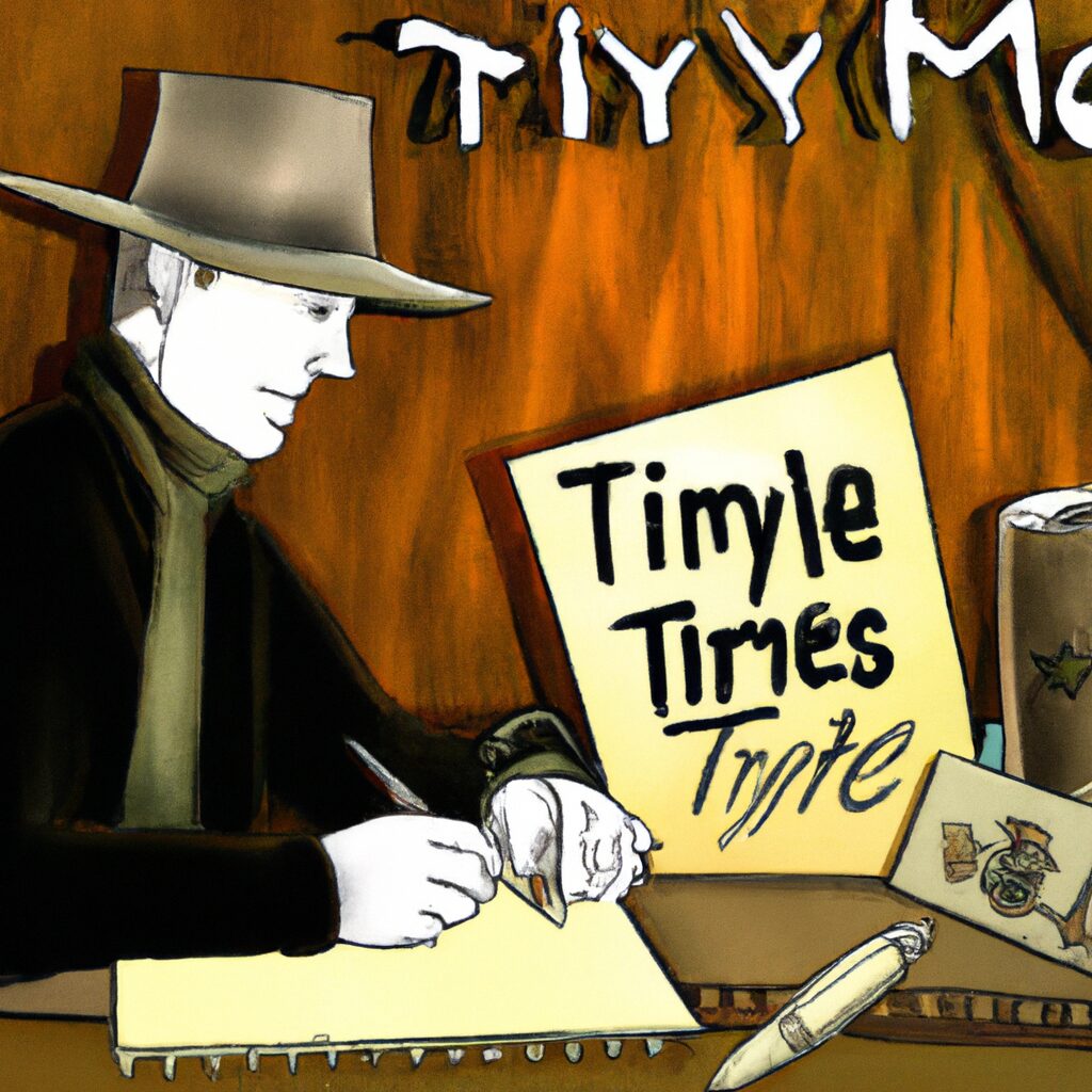 Books in Order: A Comprehensive List of Tim Myers’ Literary Works