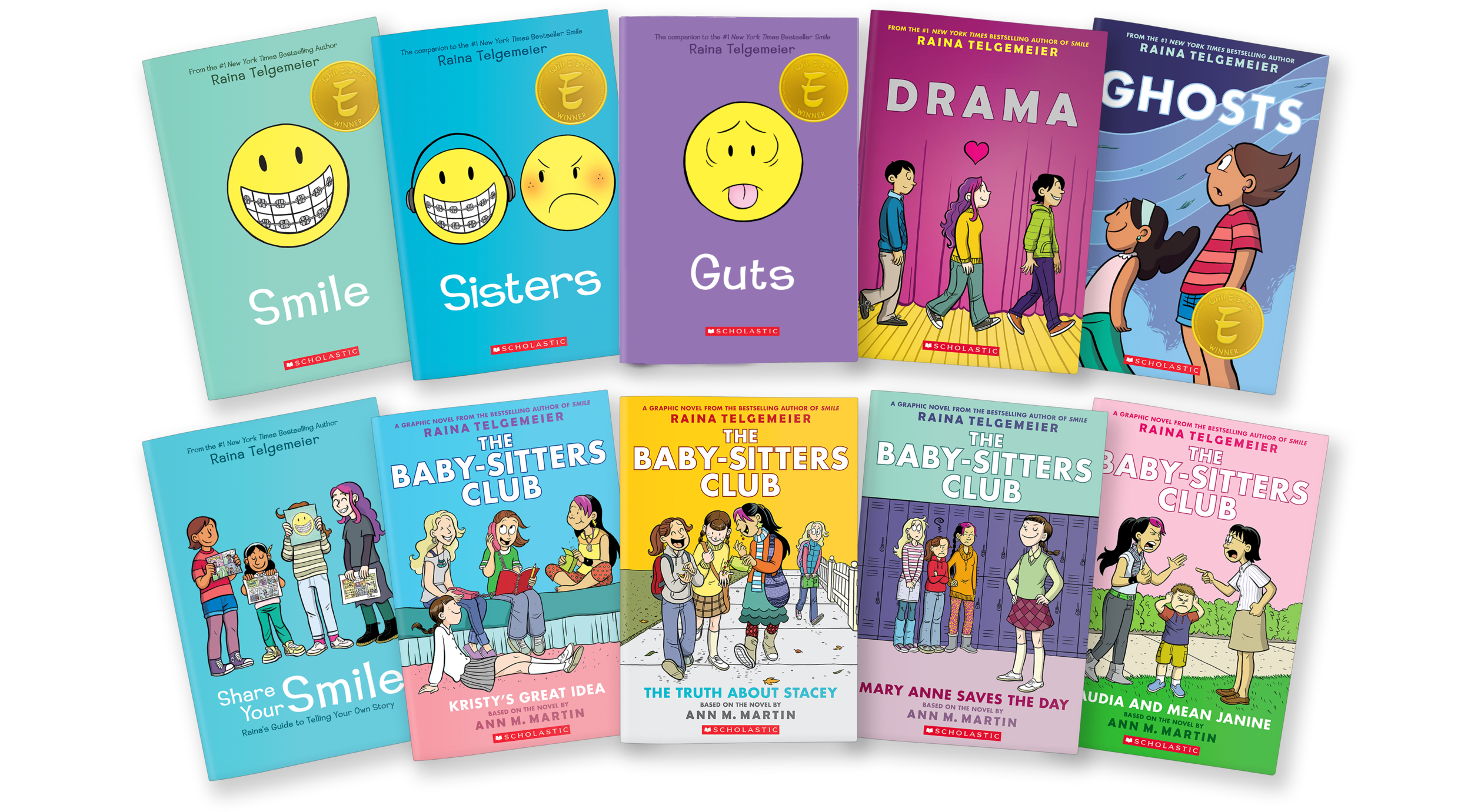 Books in Order: A Comprehensive Guide to Raina Telgemeier’s Publications