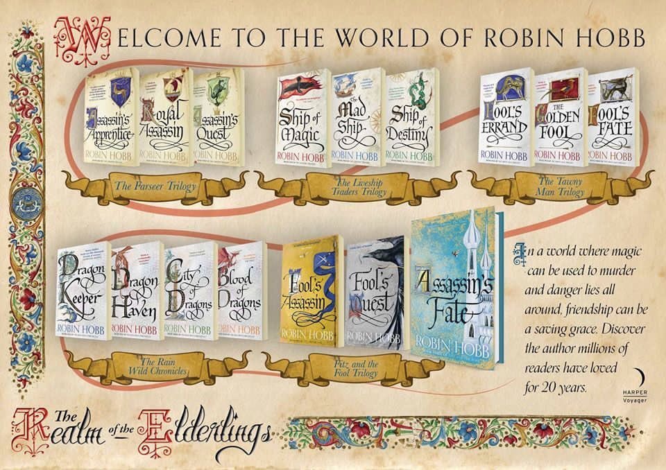 Books in Sequential Order: The Ultimate Guide to Robin Hobb’s Novels